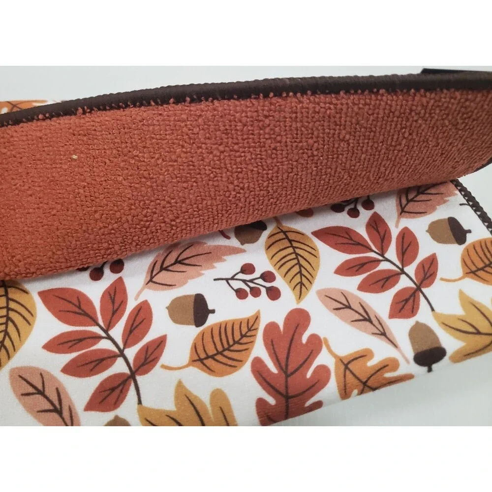 Printed Microfiber Reversible Drying Mat (14